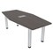 Skutchi Designs 33.5 in W, 69.5 in L, 29 in H, Engineered Wood Top, Brown H-HEXIR-3470PT-25-EL - alternate 1